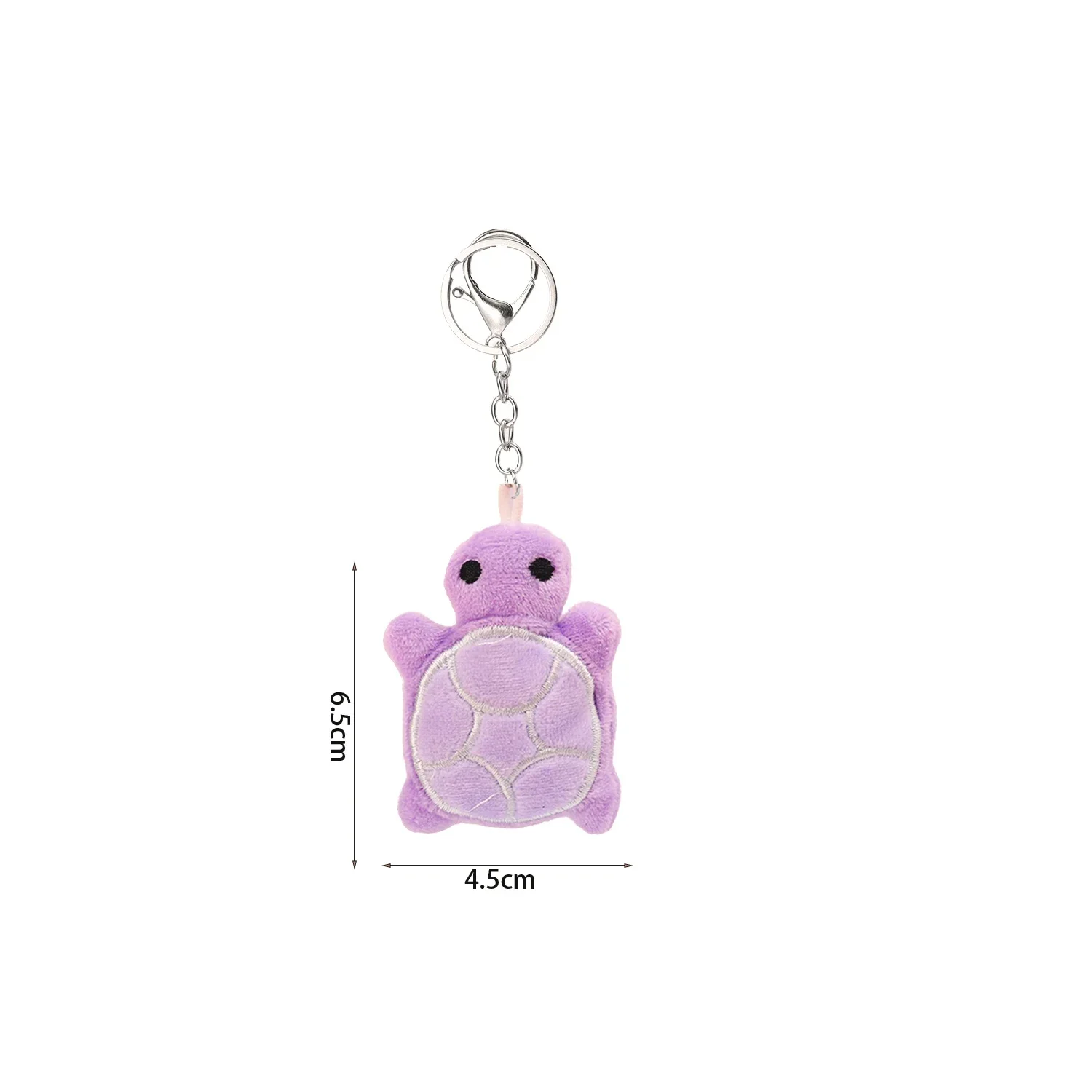 Turtle Plush Keychain, Cartoon Tortoise Bag Charm