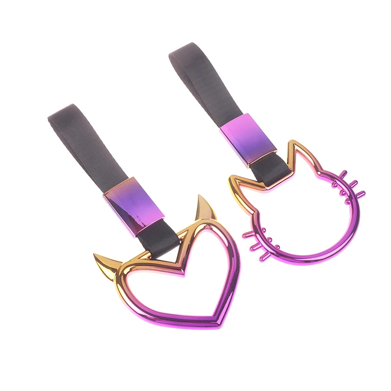 حلقة ملونة لحزام سحب السيارة ، JDM ، قطار ، مقبض حافلة ، حزام يد ، سحر الانجراف ، ملحق سيارة ، 1 روض #5