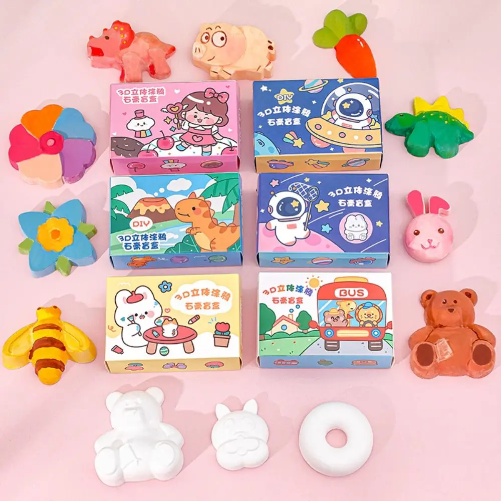 몬테소리 꽃 어린이 색칠 활동 공간 예술 색채 채우기 교육용 동물 DIY 페인트 피규어 선물