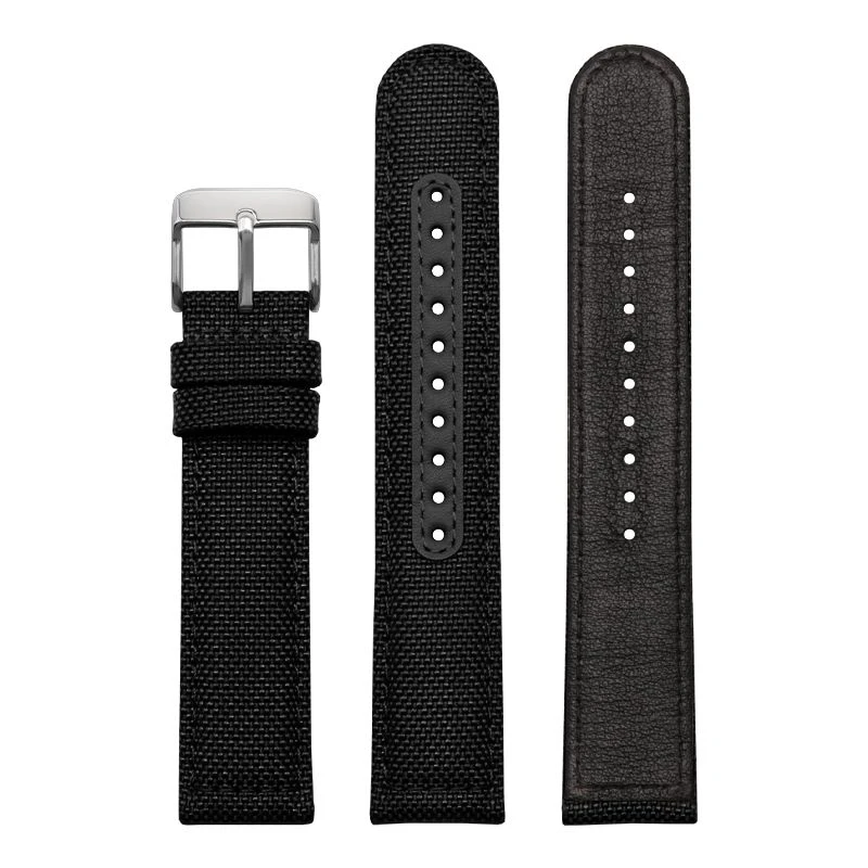 Outdoor Sports Waterproof Nylon Canvas Strap for Seiko SRPC31J1 SRPC63J1 Series Watch Bracelet Hamilton Watchband 20mm 21mm 22mm