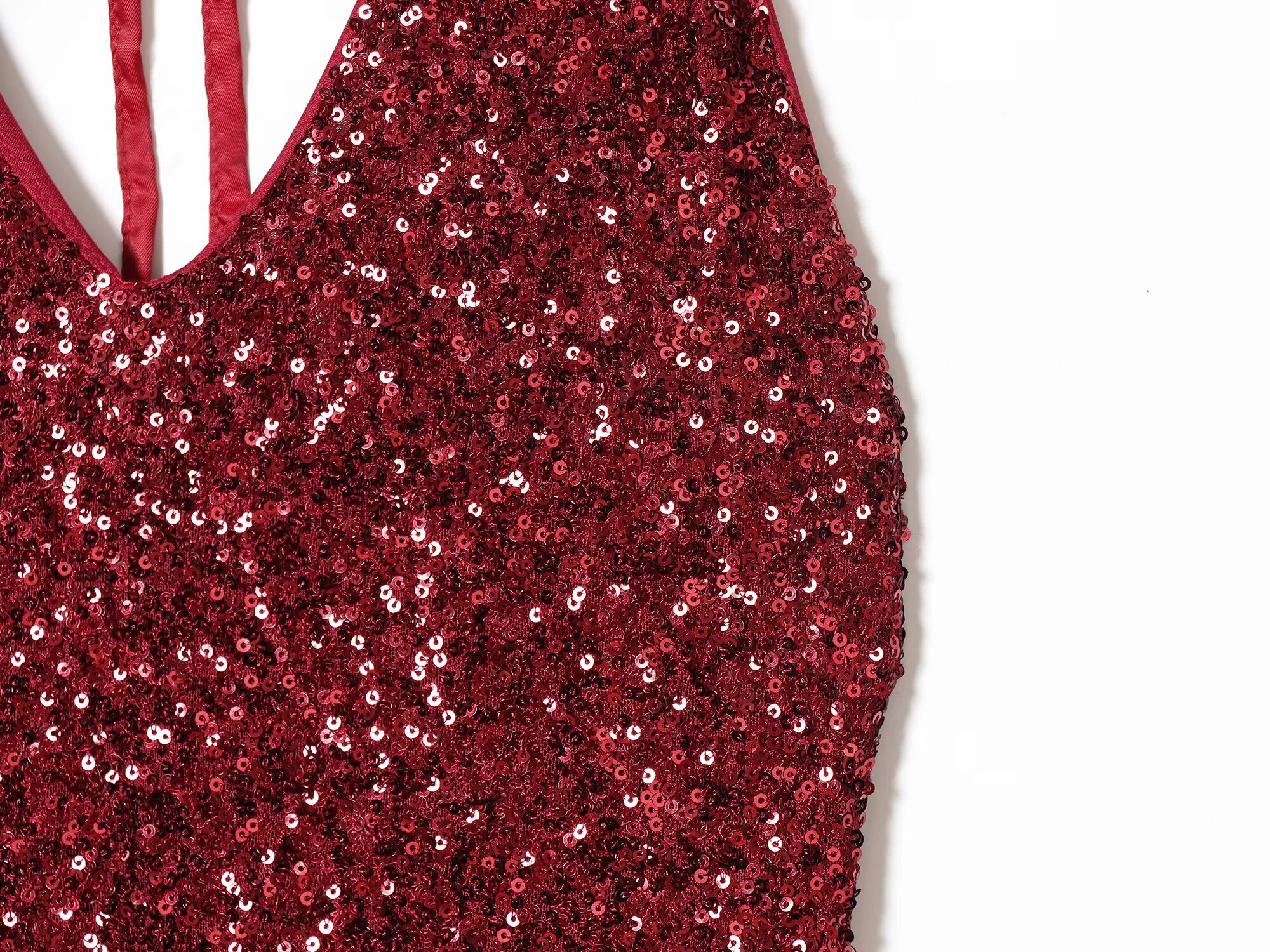 เดียบาเอ ชุดเดรสยาวเปิดไหล่ประดับลูกปัด คอวี แขนกุด สไตล์วันหยุดพักผ่อนริมทะเล สำหรับผู้หญิง คอลเลคชั่นใหม่ฤดูหนาว