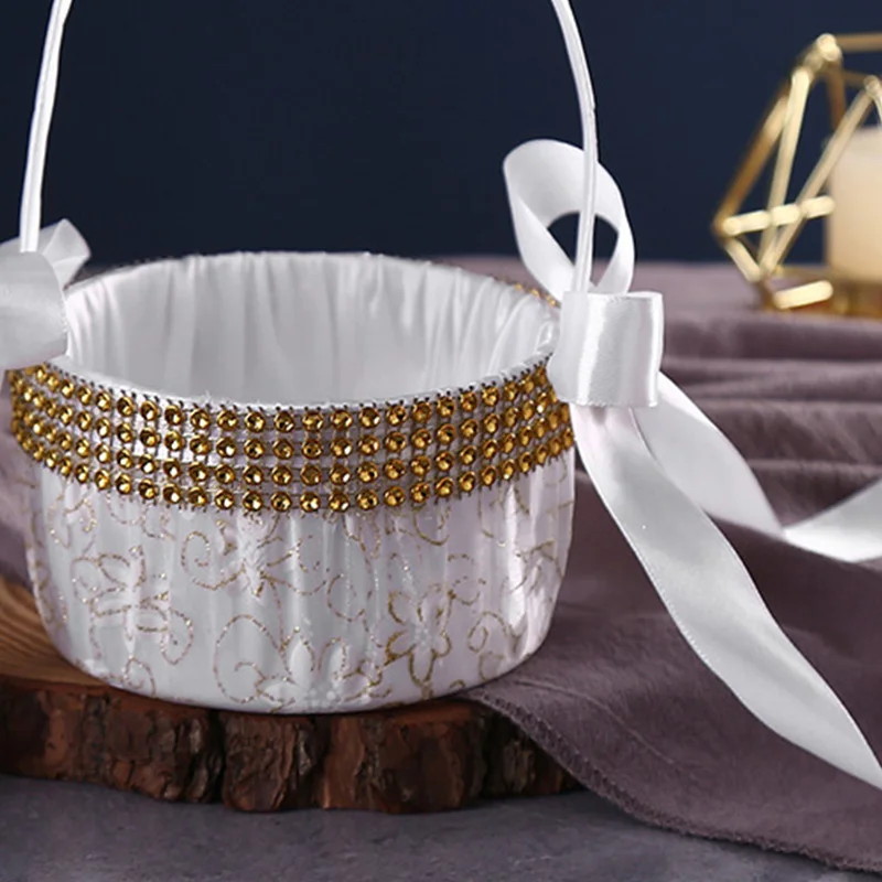 سلة زهور جميلة للطفل ، زفاف غربي ، قوس لطيف ، حب الزواج حلو المشاعر العليا ، لوازم الزفاف