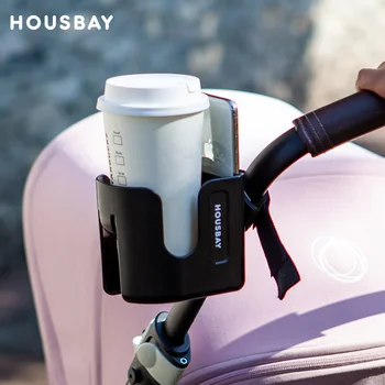 Universal Stroller Cup Holder para Meninos e Meninas, Suporte Do Telefone, Rack De Garrafas Do Bebê, Fora De Viagem, Acessórios Pram