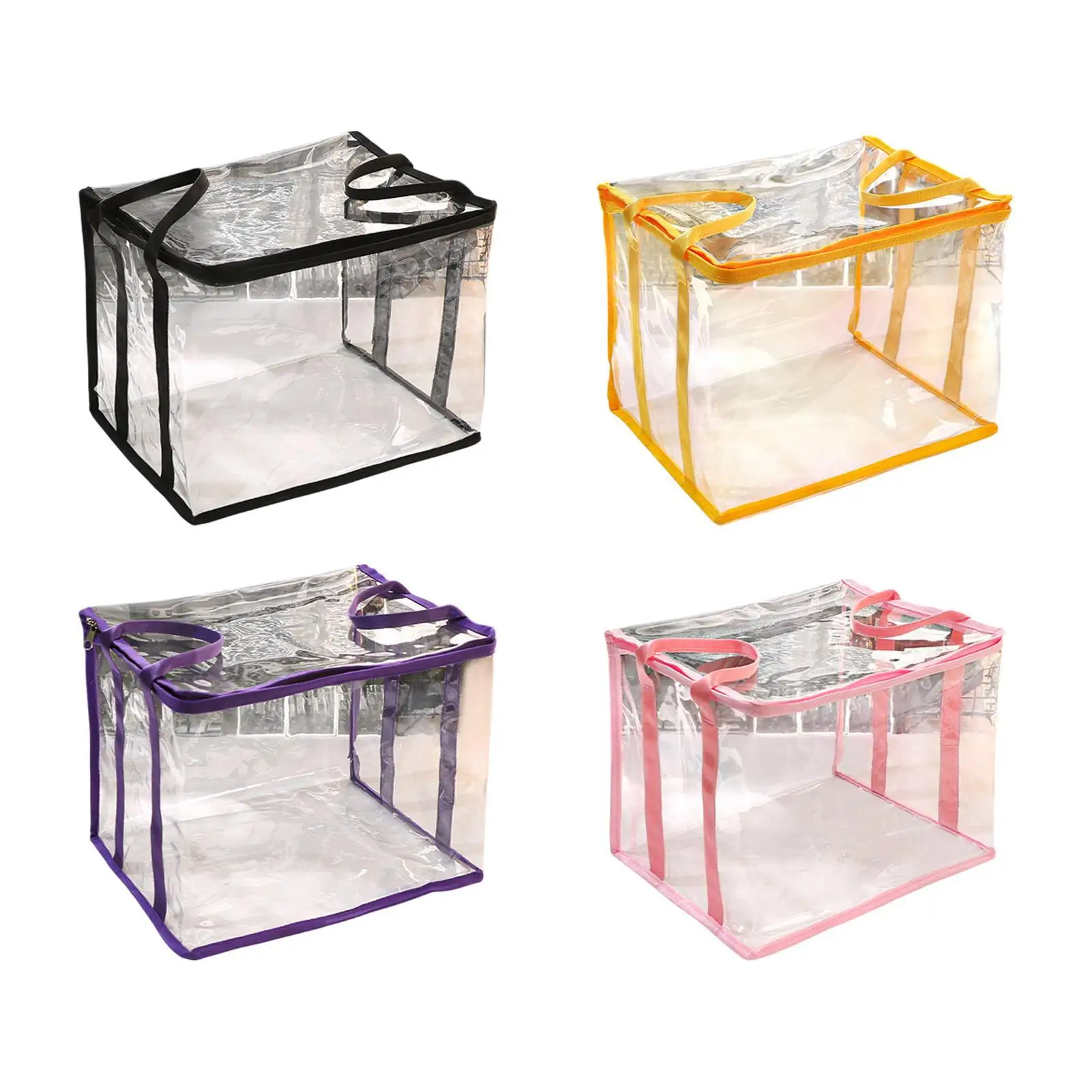 

Органайзер для хранения книг, книжная полка из ПВХ, просторная защита емкости, пылезащитный ящик для хранения файлов, прозрачный мешок для пыли для студенческой книги