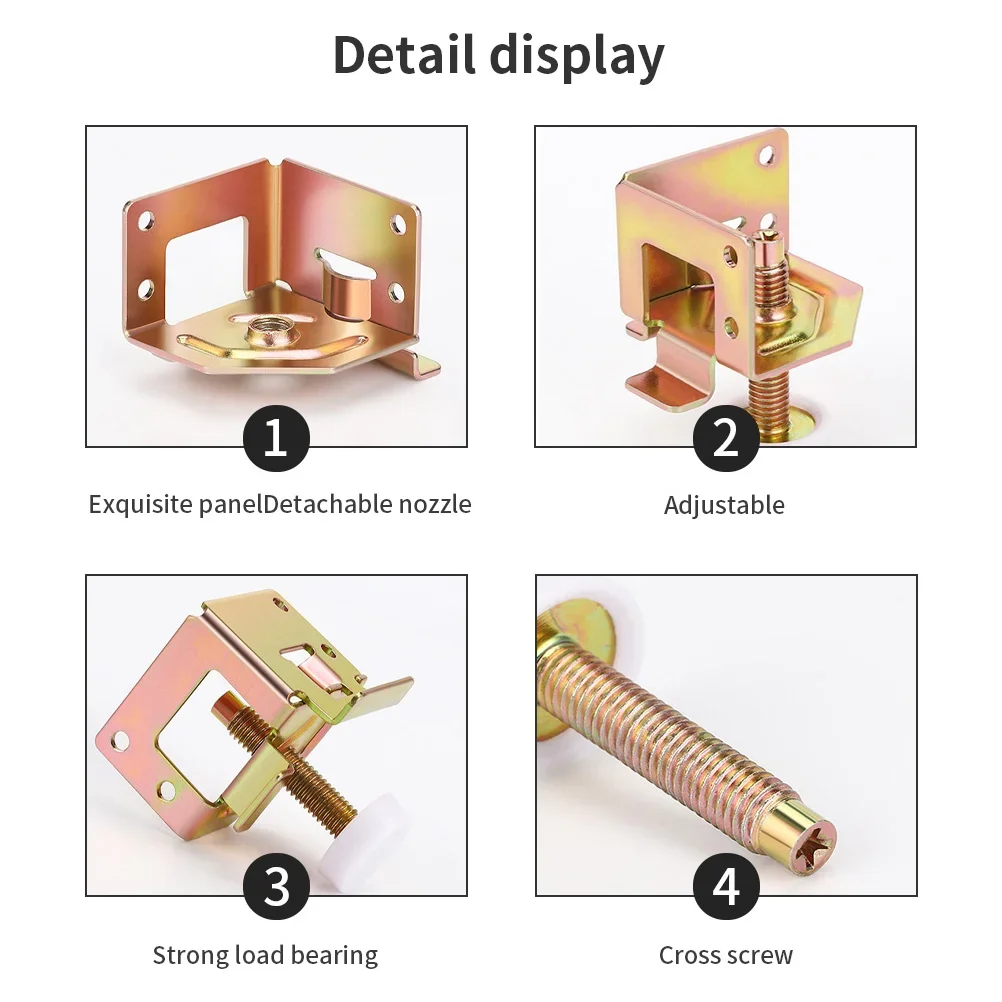 4pcs Furniture Leveler Adjustable Table Feet Outdoor Supply