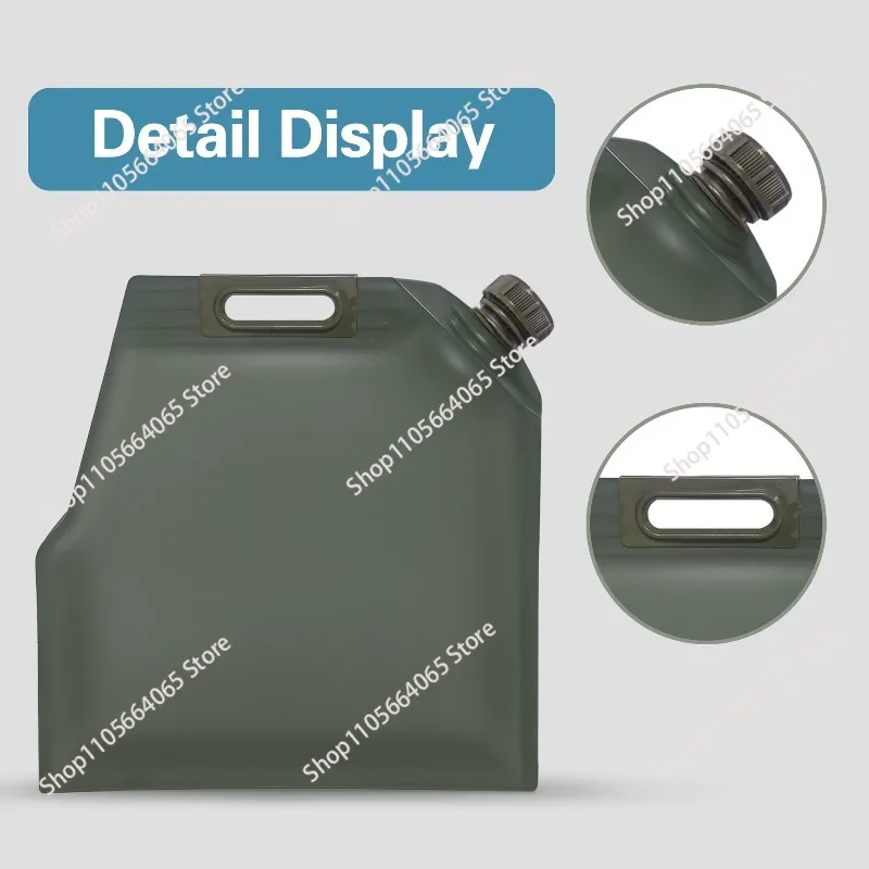 Portable self-driving car folding oil bag car motorcycle off-road spare fuel tank