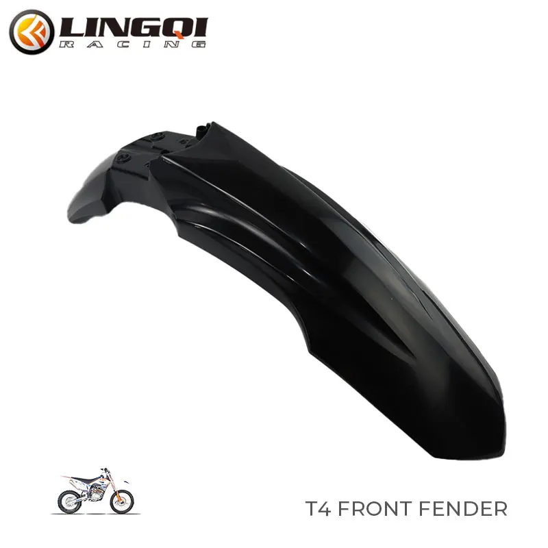 LYNNCHI Motorcycle T4 Front Fender Mudguard Plastic Cover Shell Mud Guard For KAYO T 4 Pit Dirt Bike Motocross Accessories