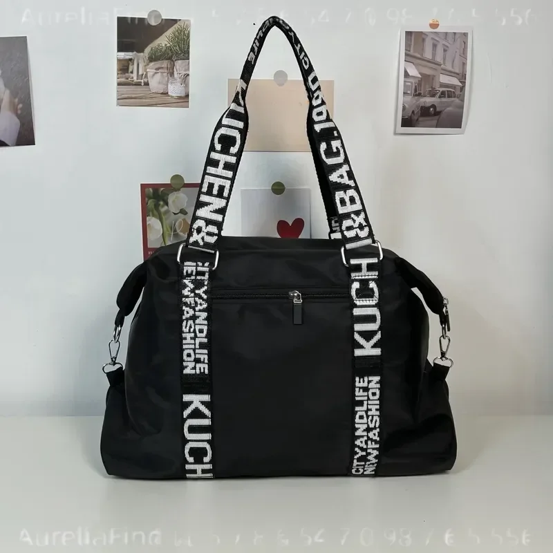 Foldable Travel Duffle Bag Sports Fitness Gym Yoga Tote Weekender Overnight Luggage Suitcase Organizer