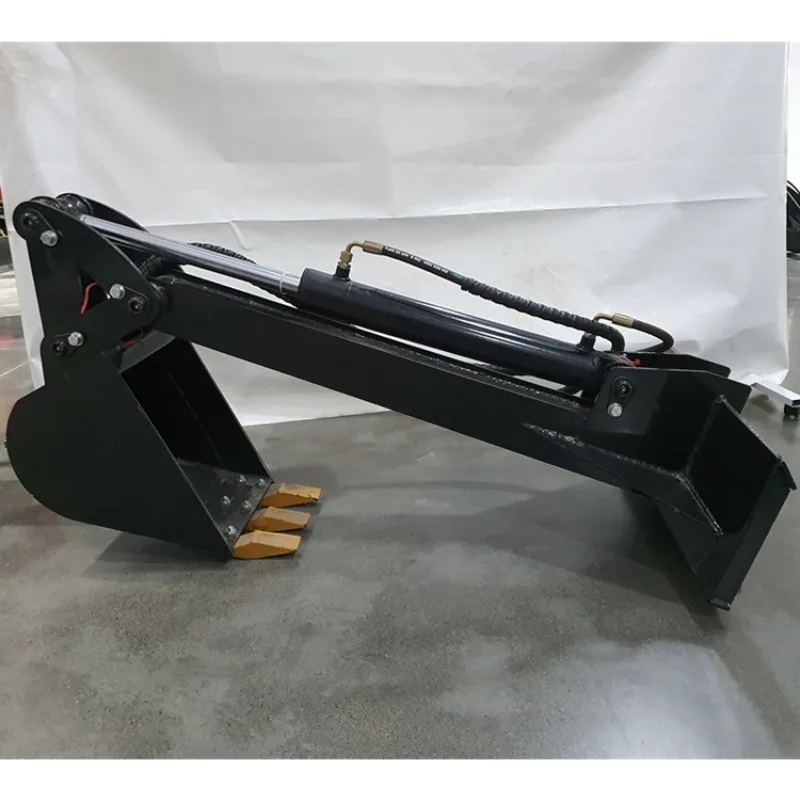 

Single Arm Digging Attachment Mini Digger Backhoe for Skid Steer Loader