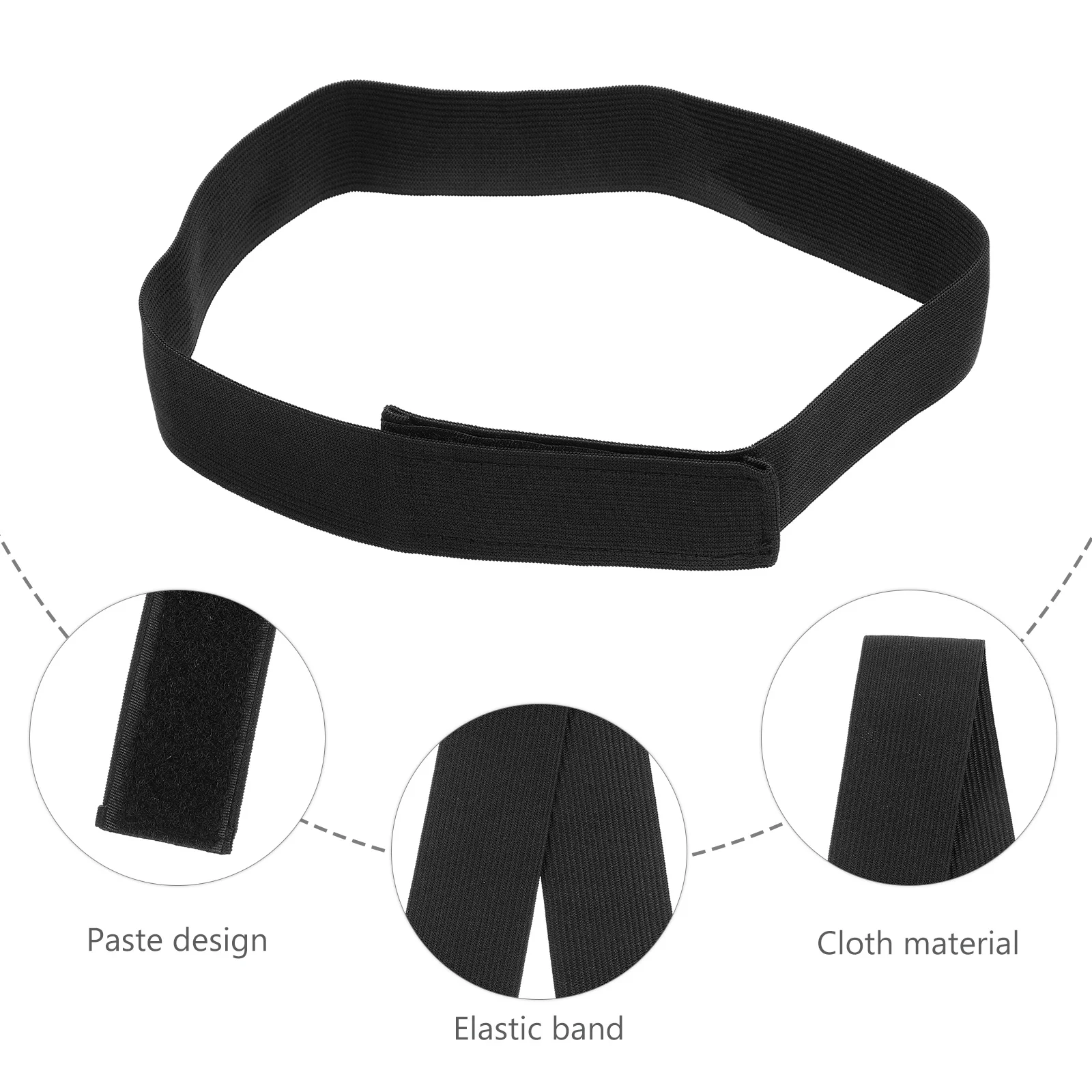 

Elastic Bands Adjustable Non Slip Headband Comfortable Wear One Size Fits Most Fixing Strap Breathable Band