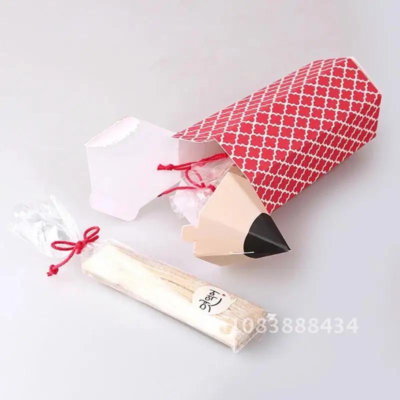 

Pencil Gift Box 10PC For Candy Party Present Graduation Favor Boite Dragees Bonbonniere Souvenir Packaging Boxes