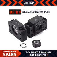 BK12+BF12crew Support Bracket Fixed Bracket linear Bearing BKBF12  For Ball ScrewSFU1605 /SFU1610