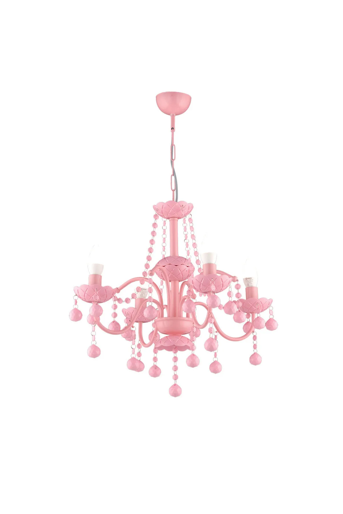 DOLBOVI child Santana 4-piece chandelier pink