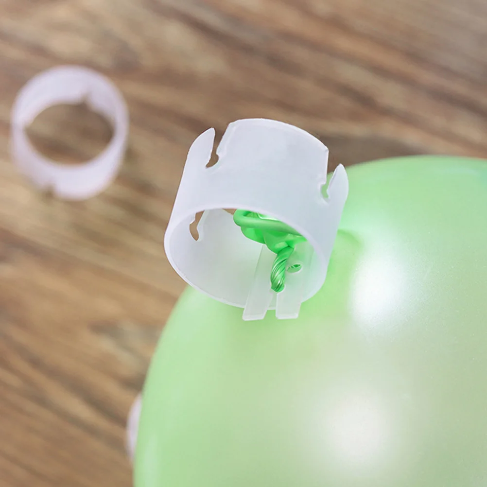 

100 pcs For Arch Balloon Accessories Decorative Balloons Ring Balloon Arch Connector Ring Buckle For Wedding Party Garden