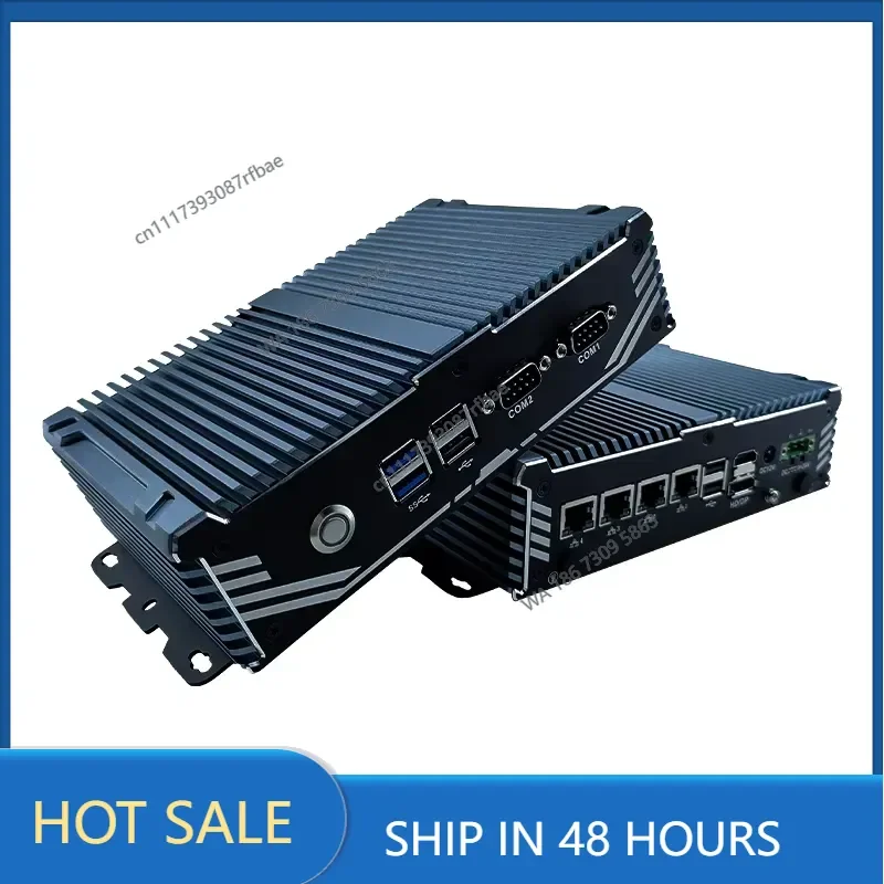 J4125 Industri Office Ethernet Panel LN-1005 Arm Mini PC Computer Cheap NUC Portable 256GB SFP 10 Inch Aluminium Office