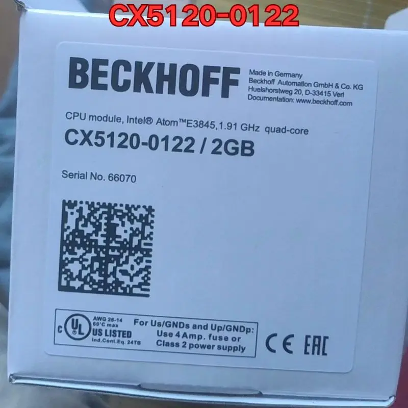 New Beckhoff PLC module CX5120-0122 Latest Prices as of August 2026