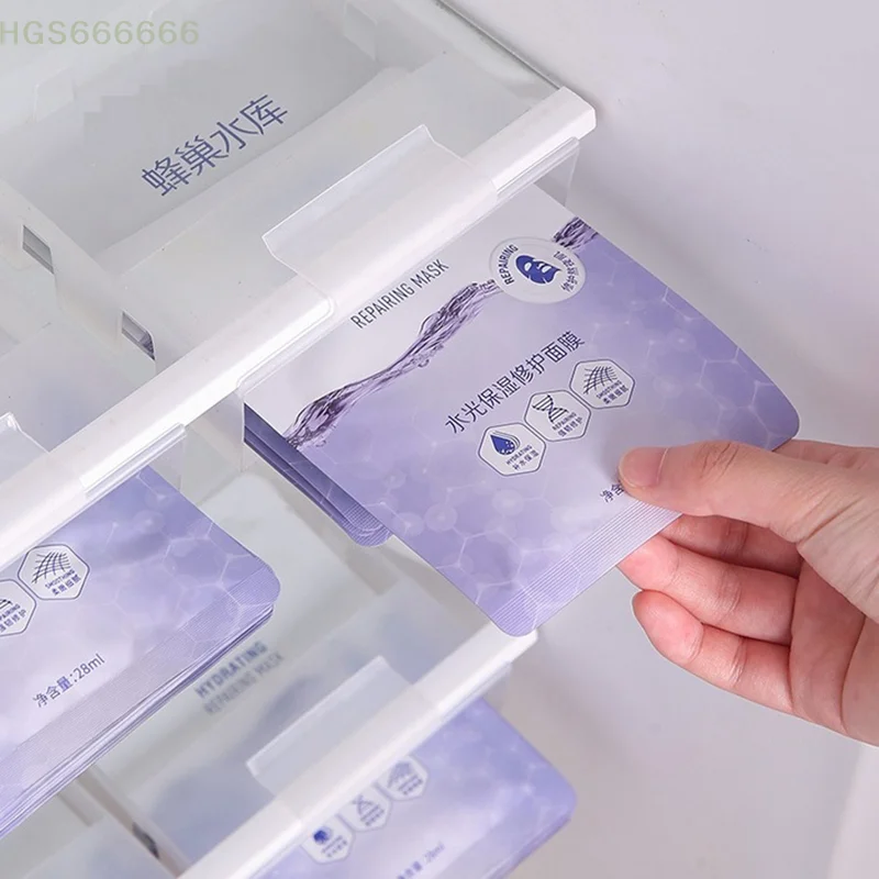 

Suspended Fresh-Keeping Box Household Supplies Drawer Style Refrigerator Storage Box Buckle Transparent Snack Organizer Box