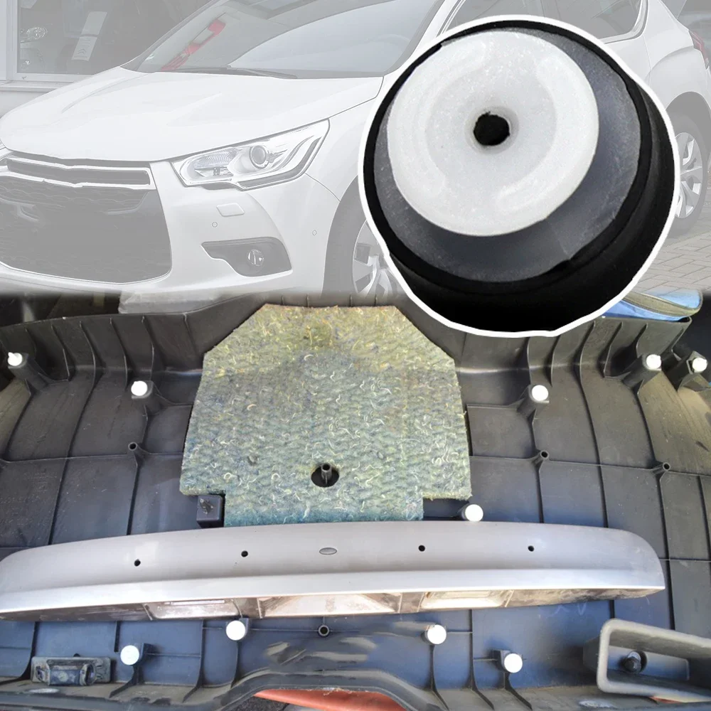 

20Pcs Door Card Panel Trim Pillar Clips W/ Rubber Seal Rivets For Citroen DS5 DS4 DS3 2015 2014 2013 2012 2011 8201112162 6991Y8