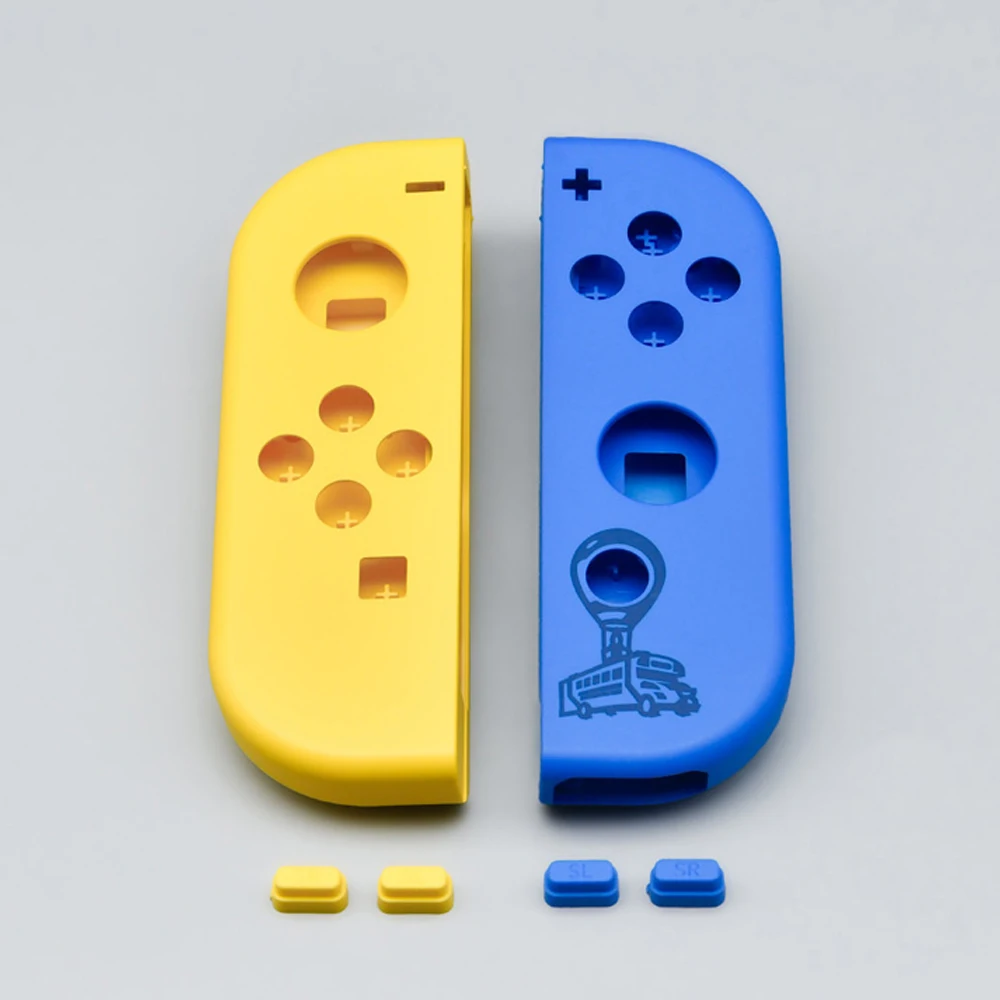 Replacement Housing Shell For Nintendo Switch NS/OLED Joy-Con Controller DIY with SL SR Buttons for Fortnite Gaming Theme