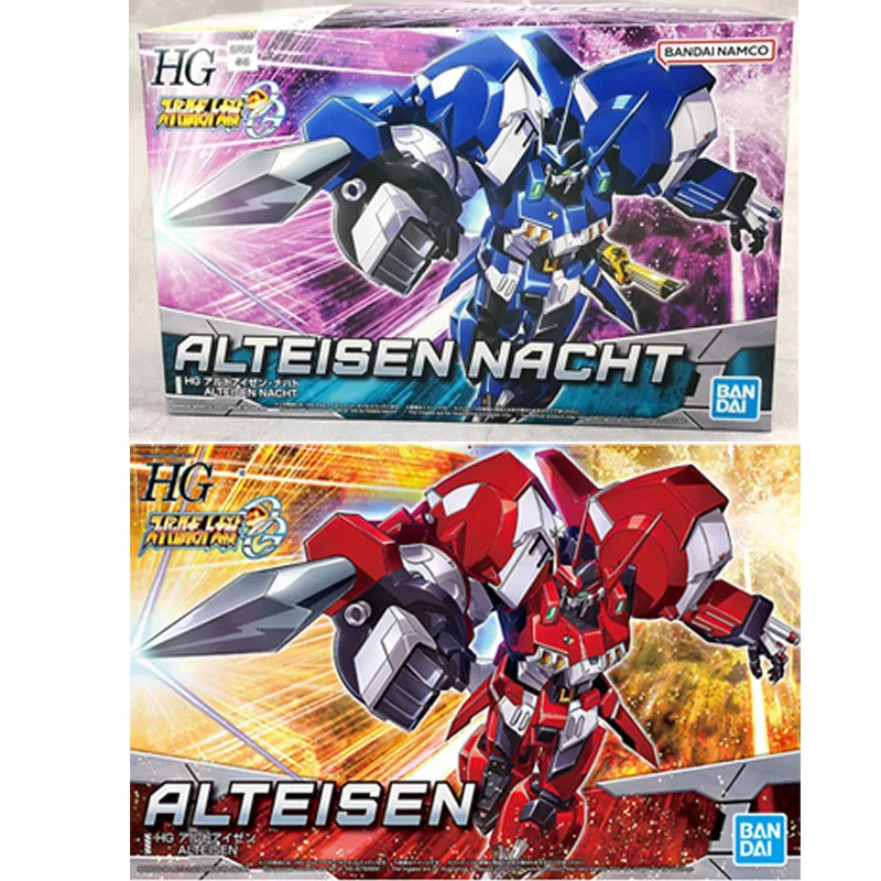 Bandai Echt HG Super Robot Wars PTX-003-C ALTEISEN NACHT Anime Action Figure Collectible Model Assemblage Speelgoed Ornamenten Gift