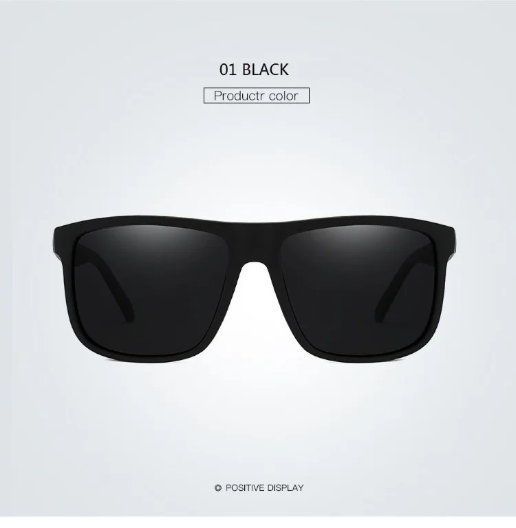 Mode Vintage Platz Polarisierte Sonnenbrille Männer Frauen Luxus Marke Designer männer Sonnenbrille Fahren Angeln UV400 Brillen Mann – Detail 7