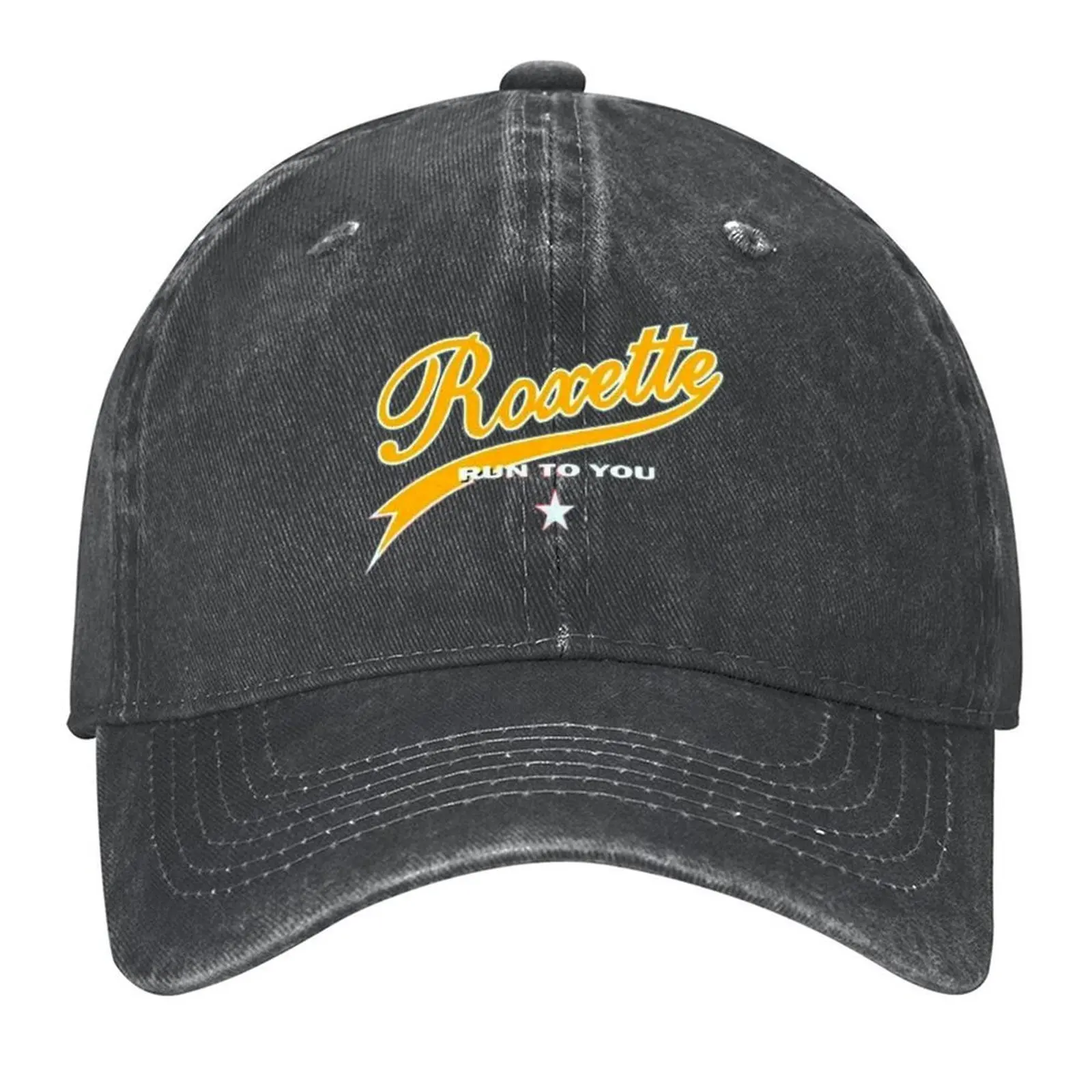 

best tour logo gajiumr pop rock band music roxette Baseball Cap Hat Baseball Cap Ball Cap Luxury Men's Women's