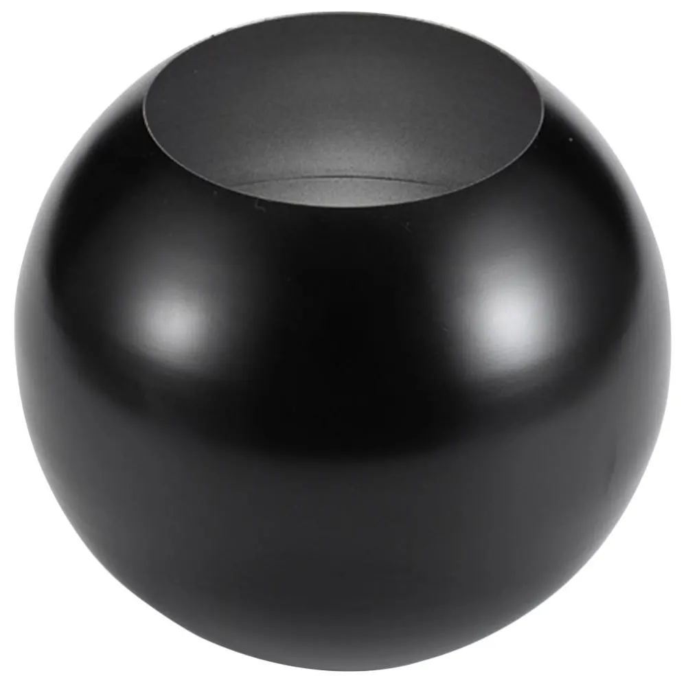 

Vase Ornaments Flower Jug Household Products Table Centerpiece Stem Black Decoration Metal