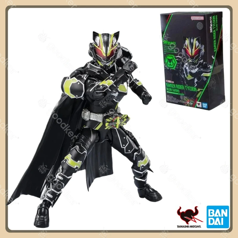 

Bandai натуральная SHF KAMEN RIDER TYCOON BUJIN SWORD аниме фигурка Коллекционные суставы подвижная модель игрушка орнамент подарок детям