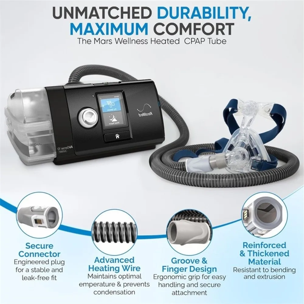 air-tube-hose-ventilator-pipe-heating-circuits-durable-ventilator-accessories-heating-pipes-lightweight-for-air-sense-10-series