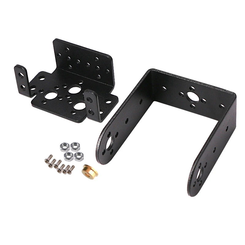 Bracket MG995 996 Servo Gimbal Bracket Two Degrees of Freedom Manipulator Robot Accessories Set