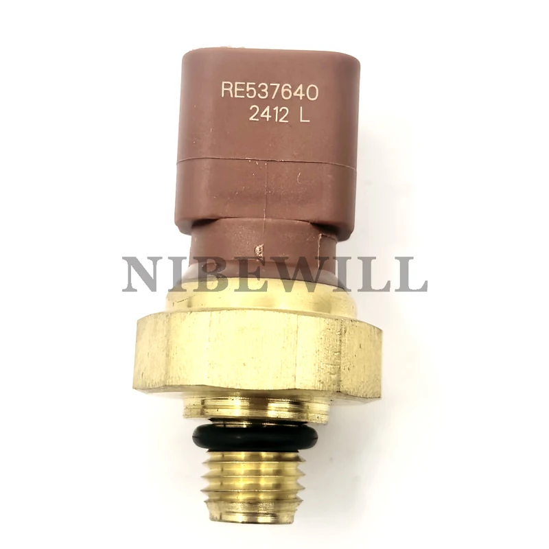 Engineering Machinery Parts for John Deere 6150M 7210R S670 Engine Oil Pressure Sensor RE537640