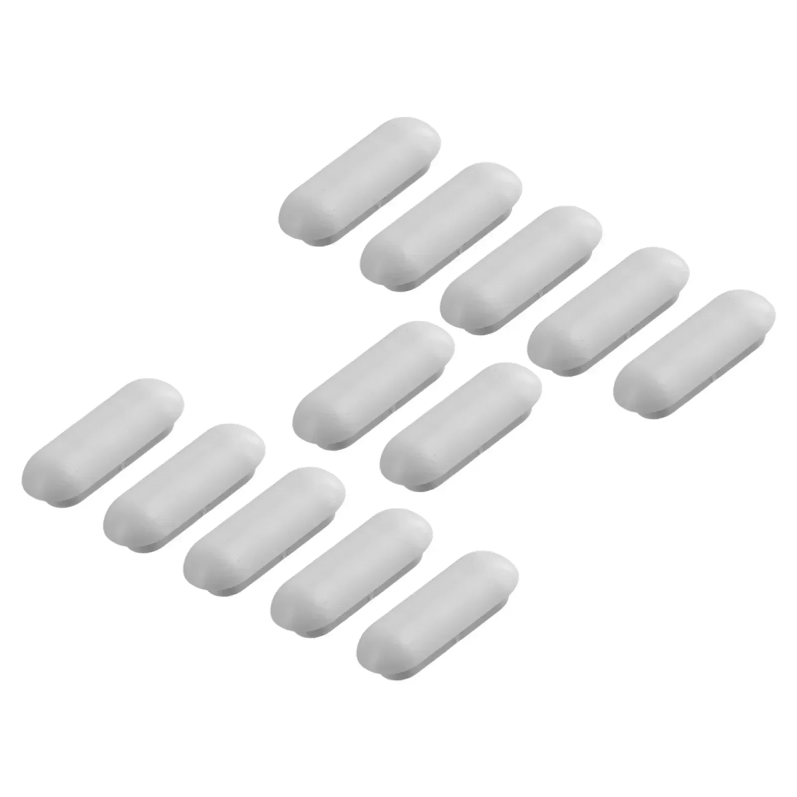 

12pcs Toilet Lid Plastic Antislip Gasket Toilet Seat Shock-Proof Buffers Cushion Rubber Pad Cover Bumper Shock