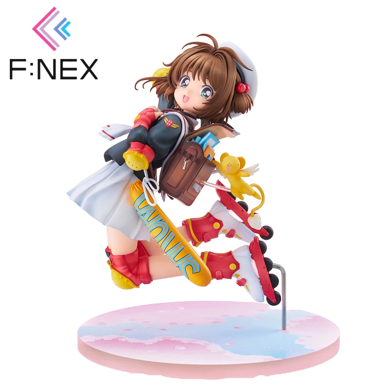 Genuine Original F:NEX Cardcaptor Sakura Kinomoto Sakura 25th Anniversary Anime Figure Collectible Model Statuette Ornament Gift