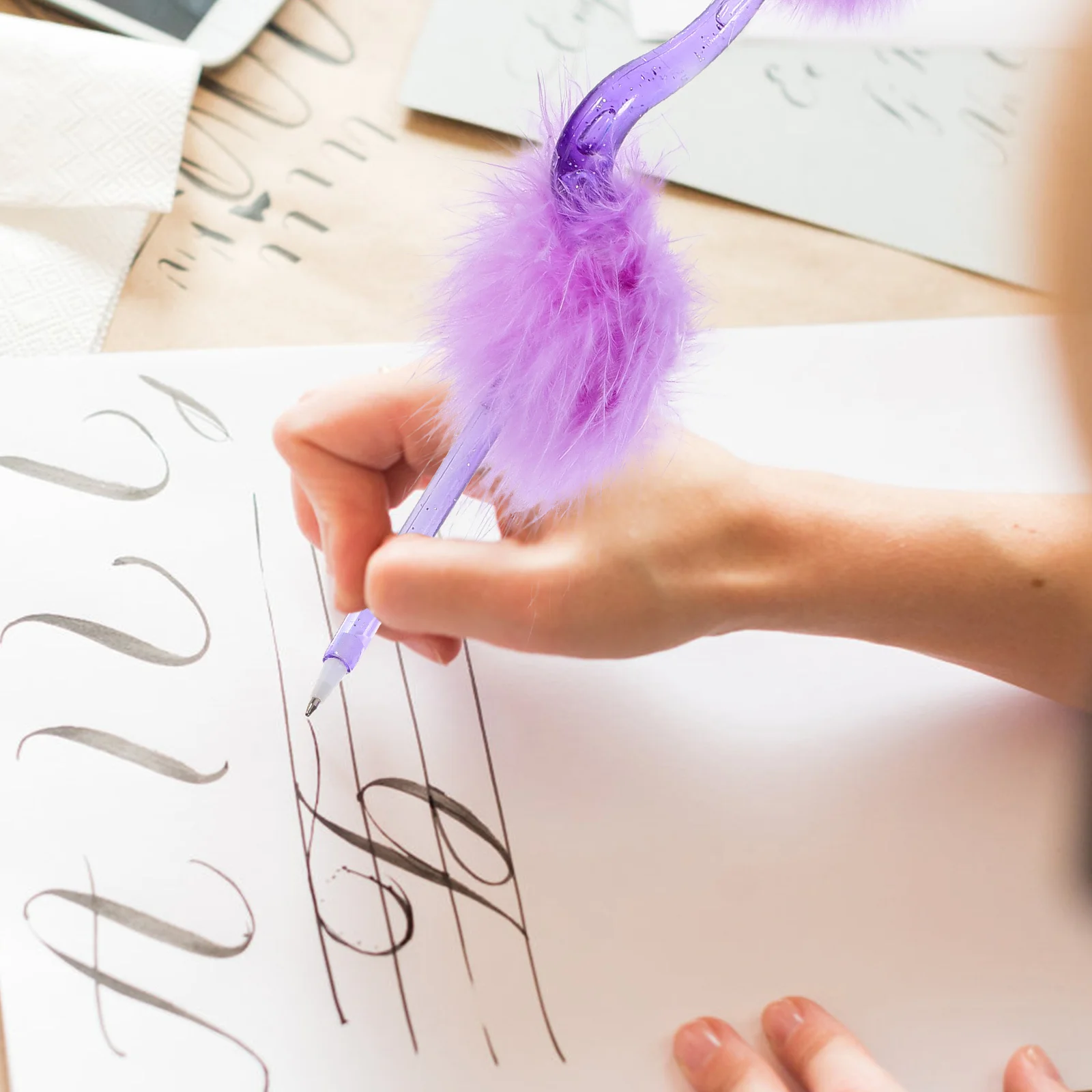 

4 шт. шариковая ручка в форме страуса, креативные мультяшные ручки, гладкие письменные принадлежности для вечеринок, канцелярские принадлежности, шариковая ручка