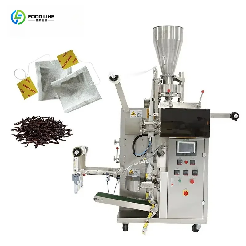 Customized Automatic Small Tea Bag Inner Outer Bag Packaging Machine Direct Ex Factory Price For Tea Processing Plant