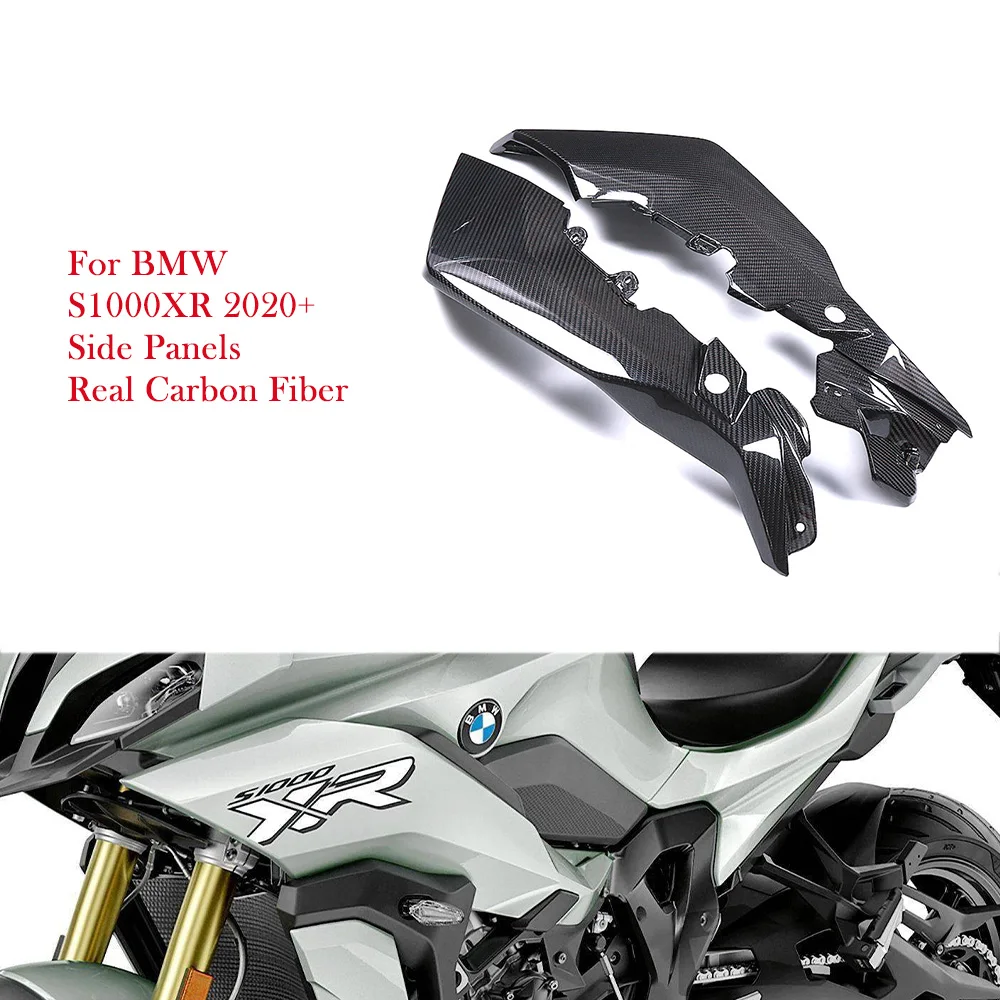 

Real Dry Carbon Fiber Side Panels Fairing Kits Motorcycle Accessories Surron For BMW S1000XR S 1000 XR 2020 2021 2022 2023 2024