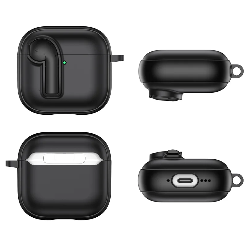 

Earphone Case for AirPods 4 Gen Pro 2 Headphone Protective Cover for AirPods 3 Generation Shockproof Anti-fall Protector Sleeve