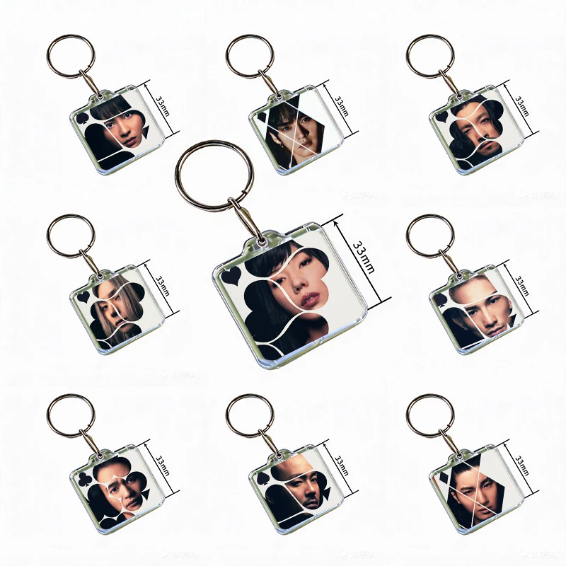 TV Show A-Alice in Borderland Acrylic Keychain Handmade Hanging for Clothes Backpack Decoration Accessories Gifts with Friends