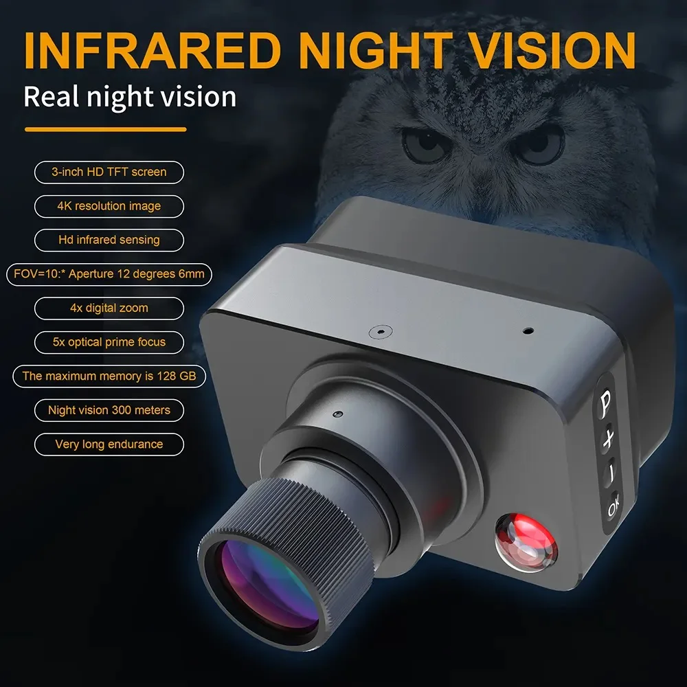 

High-Definition 4K Digital Telescope Large-Screen Outdoor Infrared Night Vision Device Day/Night Dual-Use NV99Y