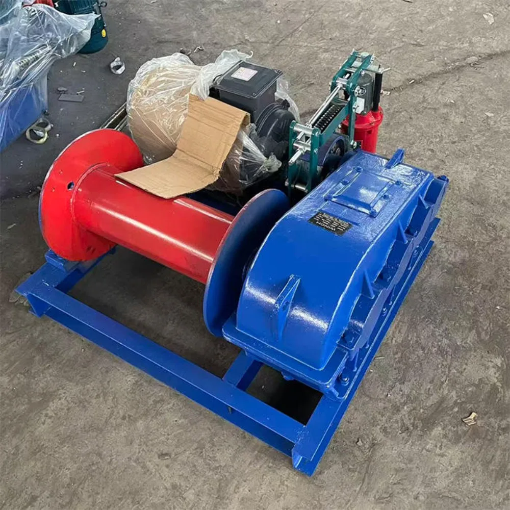 Heavy Duty Electric Cable Pulling Winch 10 Ton 20 Ton 30 Ton Capacity Mechanical Boat Anchor Towing Winch Machine
