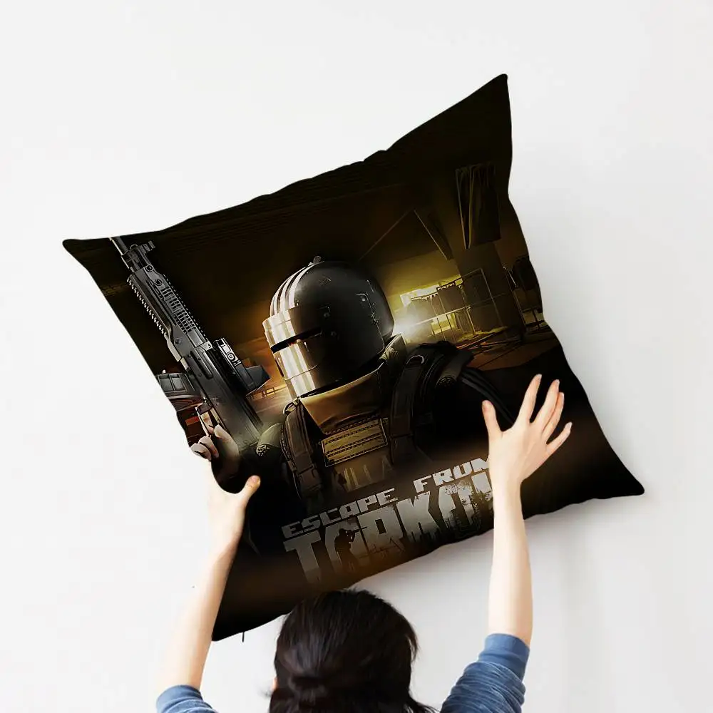 Game escapes from tarkovs Personalized Pillow Dust Cover Bedroom Kids Party Decoration Pillowcase Birthday Children Gift