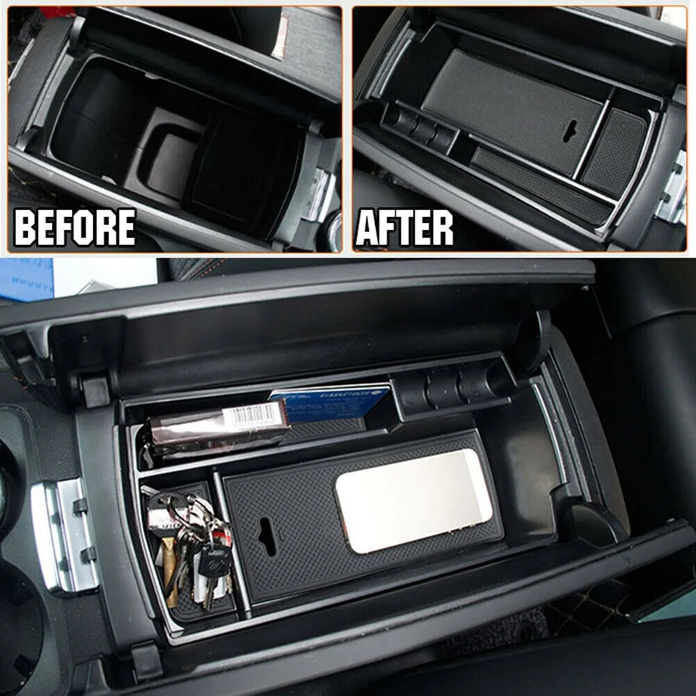 Armrest Storage Box, for Peugeot 3008 3008GT 5008 2017-2020 Center Console Organizer Car Interior AccessoriesJAS