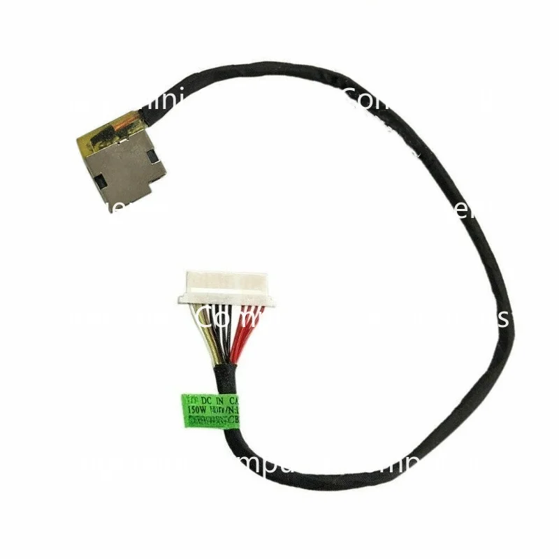 5pcs  DC Power Jack Charging Port Cable For HP Pavilion Gaming 6 MAX TPN‑Q241 16‑A 16‑A0001TX Notebook Power Socket Replacement