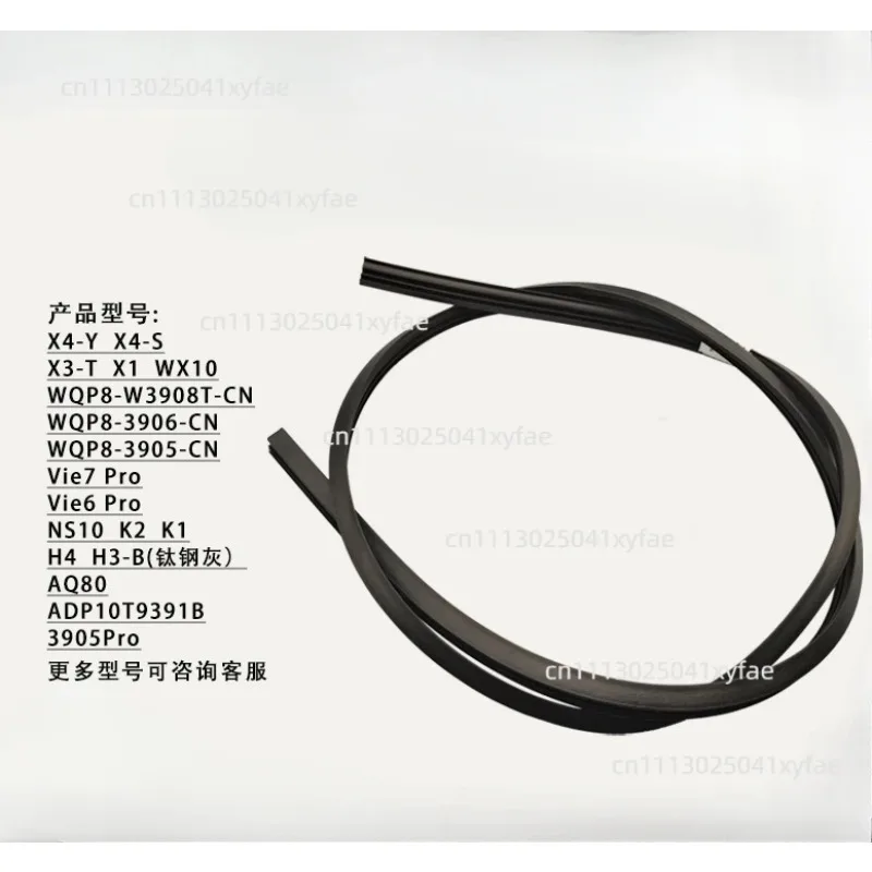 for Midea Dishwasher Seal X4-Y X1 W3908T W3906B Door Frame Seal Under Door Rubber Strip