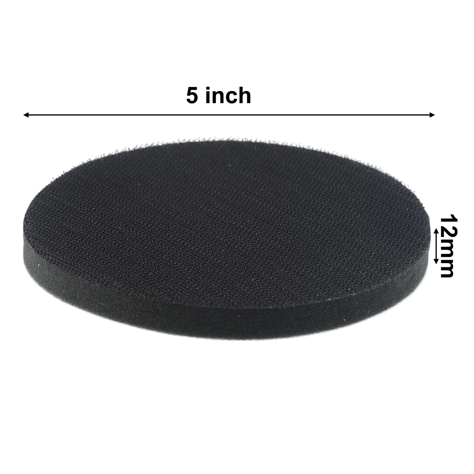 For Uneven Interface Pad Sanding Disc Soft Soft Foam Interface 125mm 5 Inch Sponge Interface 12mm Thickness 5 Inch