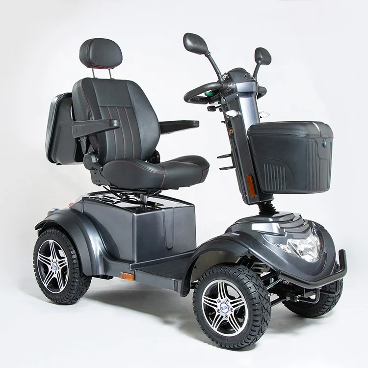 PE0605F Two-year Warranty High Quality 4 Wheel Large Capacity Battery Disabled Mobility Electric Scooter for Elderly