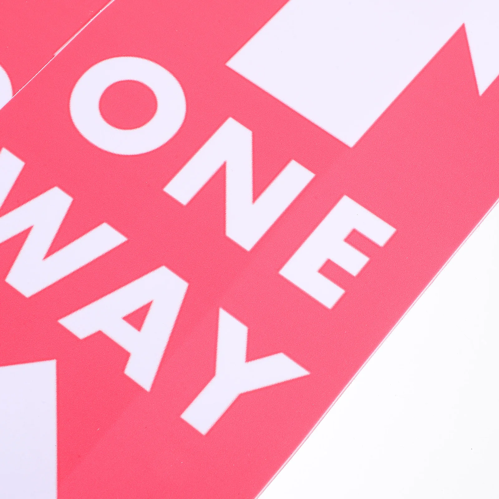 5pcs Arrow Stickers For Floor Wall Traffic Directional Indication Warning Decals Self Adhesive Durable Pvc Indicator Stickers