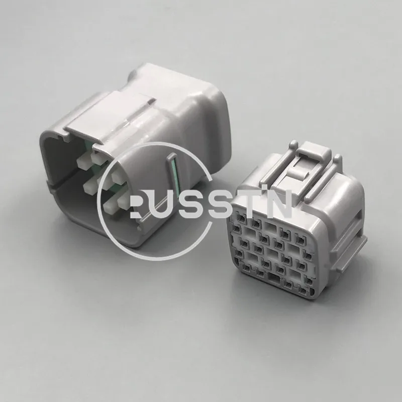 1 Set 20 Way Car Excavator Hydraulic Pump Waterproof Socket 6189-0714 6188-0494 Auto Electrical Control Board Plug AC Assembly