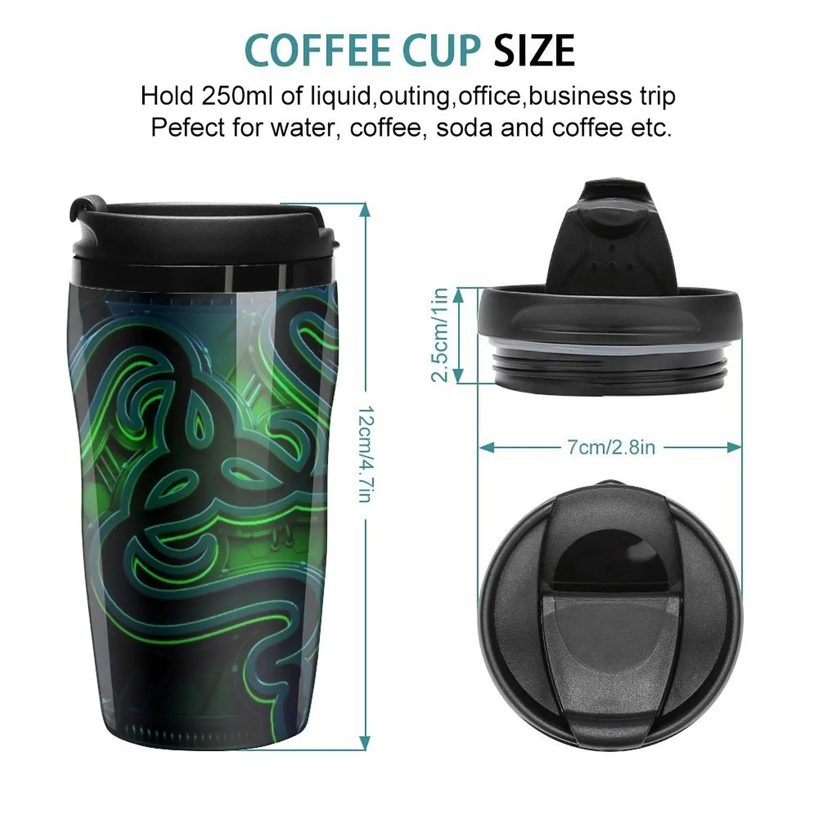 New Razer Travel Coffee Mug Coffee Mugs Creative Luxury Coffee Cups Coffee Cup Espresso Espresso Shot