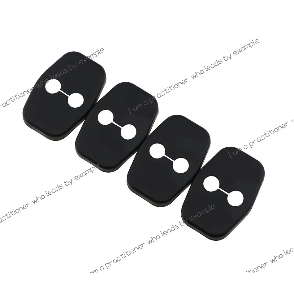 قفل الباب غطاء حماية قفل الباب غطاء اكسسوارات السيارات الداخلية لبيجو 308 408 508 3008 207 سيتروين C4L DS3 DS4 DS5 DS6 #2